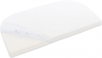 Tobi babybay Jersey Spannbetttuch Deluxe weiß für Modell Boxspring XXL