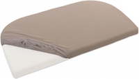 Tobi babybay Jersey Spannbezug nougat für alle Modelle außer Original