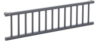 Tobi babybay Verschlussgitter schiefergrau lackiert für Boxspring XXL