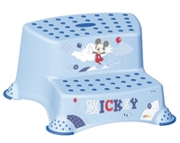 Tritthocker 2-stufig OKT Mickie Mouse hellblau (Baby Plus)