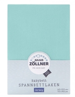 Zöllner Jersey Spannbetttuch 60-mint 70/140