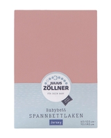 Zöllner Jersey Spannbetttuch 73-blush 70/140