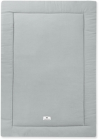 Zöllner Krabbeldecke Musselin 95x135 cm grau