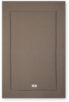 Zöllner Krabbeldecke Musselin 95x135 cm nougat