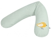 Zöllner Organic Cotton Stillkissen mit Applikation Happy bird salbei 190cm