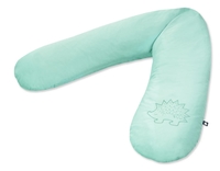 Zöllner Stillkissen mit Applikation Organic uni schilf 190cm