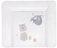 Zöllner Wickelauflage Softy Folie Löwe und Faultier 75x85