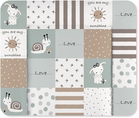 Zöllner Wickelauflage Softy Folie Patch blue 85/75