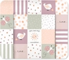 Zöllner Wickelauflage Softy Folie Patch rose 75/75