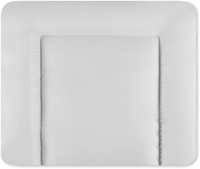 Zöllner Wickelauflage Softy Folie uni hellgrau 65x75