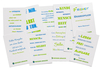 10 Montessori Postkarten mit Maria Montessori Zitaten