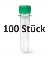 100er Set PETLING mit Deckel (FTF) - 12 cm Rohling Flaschenrohling Geocaching Preform
