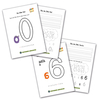 20 Arbeitsblätter - Zahlen sicher schreiben lernen (DOWNLOAD)
