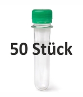 50er Set PETLING mit Deckel (FTF) - 12 cm Rohling Flaschenrohling Geocaching Preform