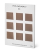 Achter-Perlenquadrate,  Aufkleberblock mit 20 Seiten