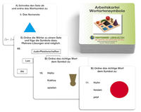 Arbeitskartei Wortartensymbole