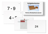 Aufgabenkarten für das Kleine Multiplikationsbrett