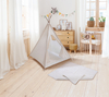 B-Ware: Premium Tipi Kinderzelt - Spielzelt mit gepolsterter Decke