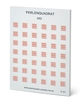 Dreier-Perlenquadrate,  Aufkleberblock mit 20 Seiten