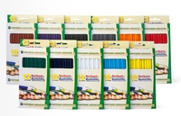 Dreikant Buntstifte - je 12 Stück pro Farbe