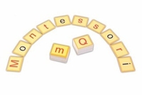 Farbige Buchstabenkarten - Groß- und Kleinbuchstaben