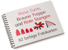 Gebundene Arbeitskartei - Rosa Turm,  Braune Treppe und Rote Stangen