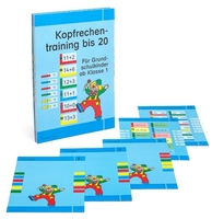 Klammerkarten Kopfrechentraining bis 20