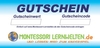 Montessori Lernwelten - Geschenkgutscheine per Post