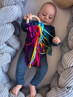 Montessori Regenbogenband - Glockenring für die Sinne