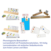 Phonologische Bewusstheit – Lernwerkstatt mit Freiarbeitsmaterialien