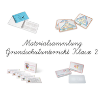Sparset Freiarbeit Mathematik Klasse 2 - Übungsaufgaben mit Lösungen