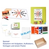 Sparset: Satzstern mit Übungen,  Aufklebern,  Formularen und Lernposter