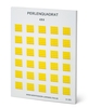 Vierer-Perlenquadrate,  Aufkleberblock mit 20 Seiten