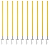 10er Set - Slalomstangen mit Knickgelenk (1, 20 m)