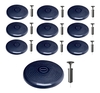 10er Set Balancekissen (Koordination) - ø 35 cm