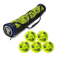 5er Ballset - T-PRO Hybrid Lite 350 Trainingsball (Gr. 4) - inkl. Ballschlauch