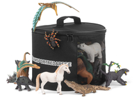 Aufbewahrungstasche (rund) - für Schleich Figuren