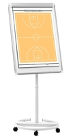 BASKETBALL - Taktik-Flipchart-Mobil 700 x 1000 mm