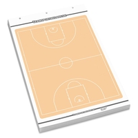BASKETBALL Flipchart-Spielfeldblock - 25 Blatt
