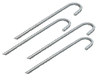 Bodenanker XL (Metall) - ø 12 mm,  Länge: 38 cm