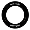 Darts.de Auffangring (4-teilig) - Farbe: Schwarz