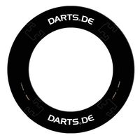 Darts.de Auffangring (4-teilig) - Farbe: Schwarz