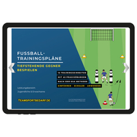 Download Fußball Trainingspläne (45 Übungen) - Tiefstehende Gegner bespielen