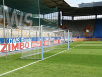 Eckverschweißtes Fußballtor,  Typ 1,  in Hülsen stehend - Alu-Natur