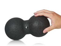 Faszienball DUO-Ball ø 12 cm - Farbe: Schwarz