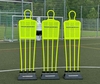 Freistoß-Trainingsdummy (Profi) 180 cm - Farbe: Neongelb