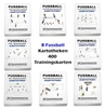 FUSSBALL - 400 Trainingskarten 8 Kartotheken SET
