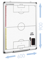 FUSSBALL - magnetische Taktiktafel 600 x 900 mm