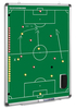 FUSSBALL - magnetische Taktiktafel 600 x 900 mm (Grün) B-Ware