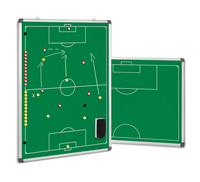 FUSSBALL - magnetische Taktiktafel 600 x 900 mm (Grün) beidseitig